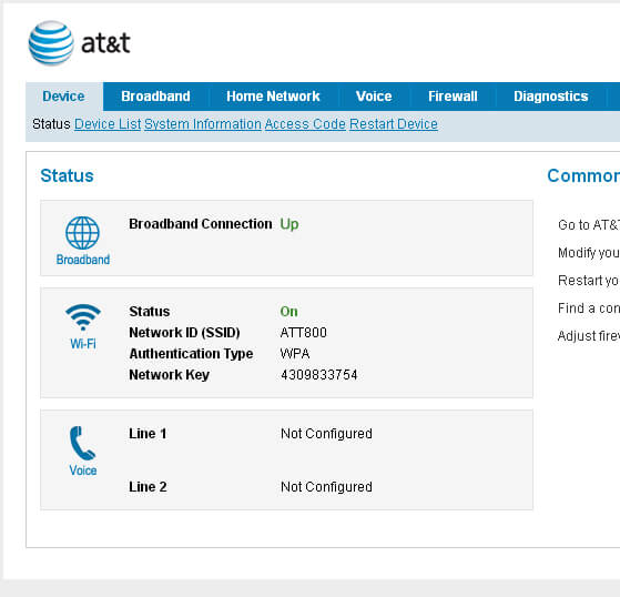 AT&T Router Login