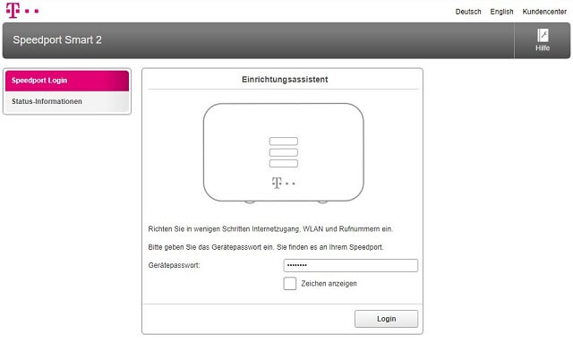 Speedport.ip Login